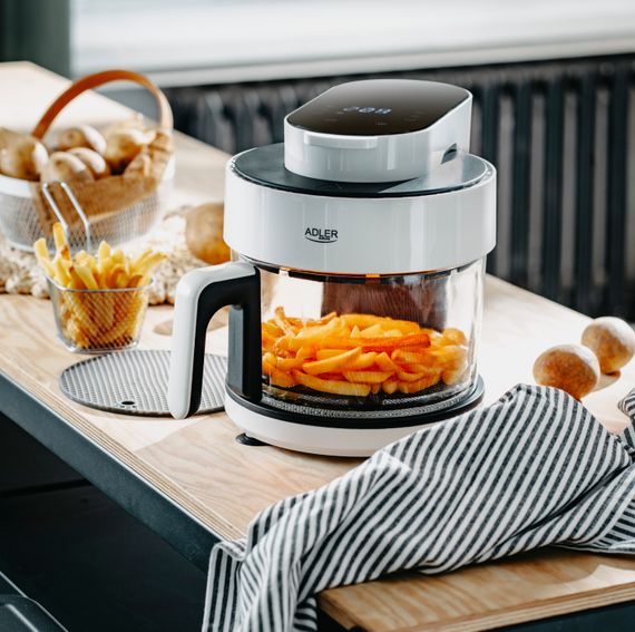 Мультипіч Adler AD 6316 1400Вт/чаша 3л/програм:8/сенсорне керування/таймер/біла | Зображення 1