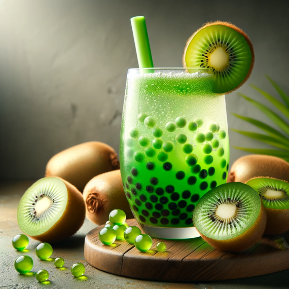 Bubble tea Перлини Ківі 210 г ТМ Pearl Tea | Зображення 1