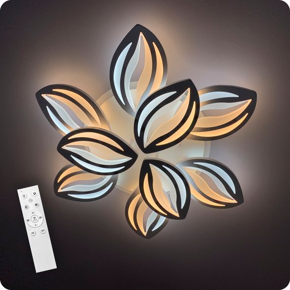 Люстра светодиодная 517 Light 3color с пультом 180Вт Белый (01755) | Зображення 2