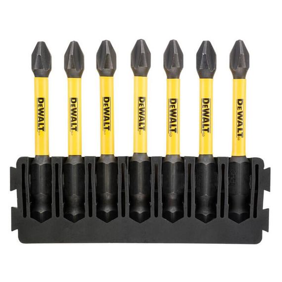 Кассета з битами FlexTorq PH2 8шт DeWALT DT70817