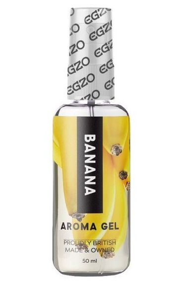 Їстівний гель-лубрикант EGZO AROMA GEL-Банан, 50 мл | Зображення 1