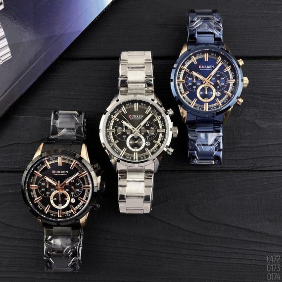 Годинник C1ur1ren 8355 Blue-Cuprum | Зображення 4