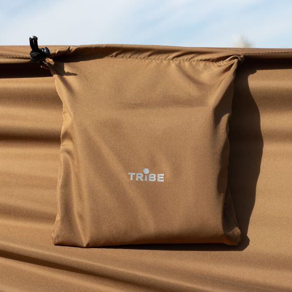 Гамак Tribe Hammock туристичний підвісний coyote, Компактний гамак трайб для походу, Гамак для відпочинку на природі | Зображення 3