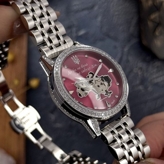 Годинник наручний Awarder 049 Silver-Pink | Зображення 7