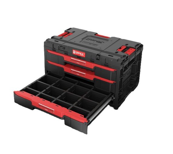 Ящик для інструментів, 23", 587x380x340, SYSTEM One Drawer 3 Toolbox 2.0, SKRQONED3CZAPG001, QBRICK | Зображення 1