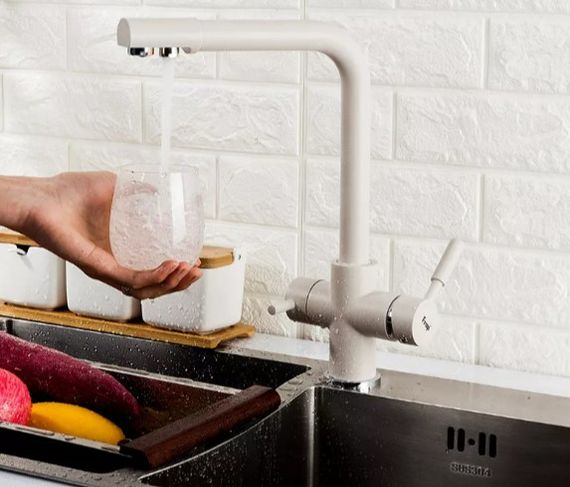 Змішувач для кухні Frap з виходом для питної води F4352-24 | Зображення 2