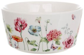 Набір 6 порцелянових салатників (піал) Flower Garden 800мл
