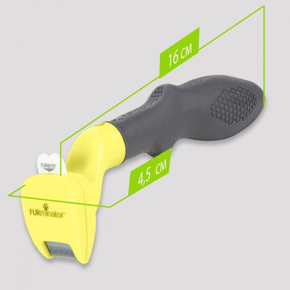 Фурмінатор FURminator для собак з короткою шерстю Short Hair розмір XS | Зображення 9