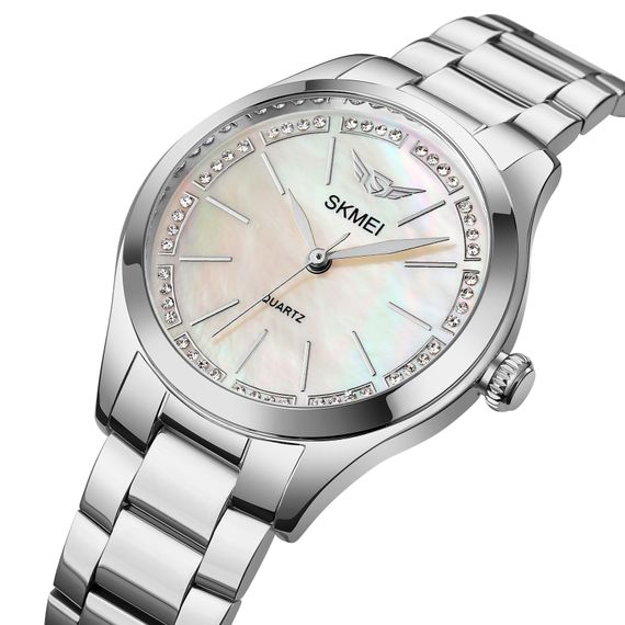 Жіночий годинник Skmei 1964SIWT Silver-White | Зображення 1