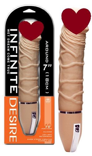 Вібратор Нескінченне Бажання (тілесний) sexstyle