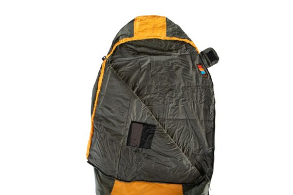 Спальний мішок  Tramp Windy Light кокон лівий yellow/grey 220/80-55 UTRS-055 | Зображення 6