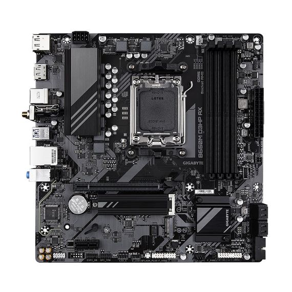 Материнська плата Gigabyte  B650M D3HP AX sAM5 B650 4xDDR5 M.2 HDMI DP mATX (B650M_D3HP_AX)