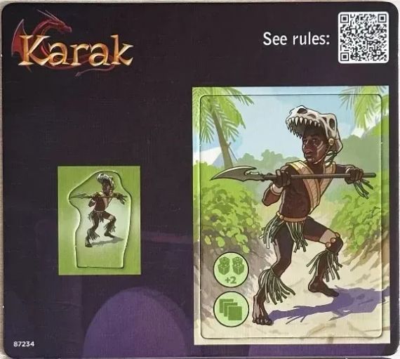 Промонабір для гри Таємниці замку Карак І і ІІ (Karak: Victorius and Darius – Promo Characters) | Зображення 1