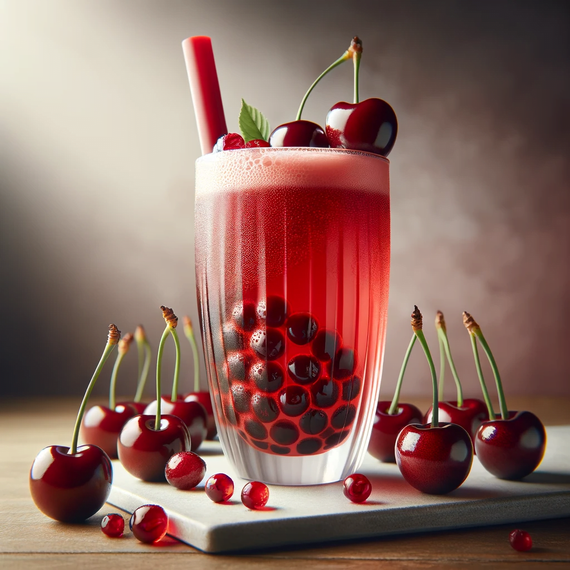 Bubble tea Перлини Вишня 3.2 кг TM BoBoQ | Зображення 1