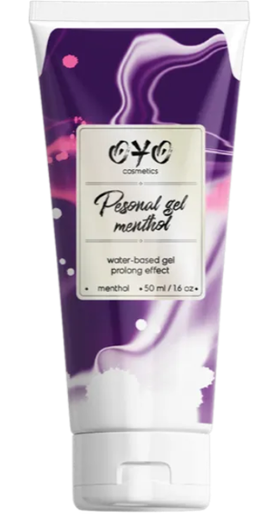 Вагинальный гель на водной основе с пролонгирующим эффектом OYO Personal Gel Menthol, 50 мл sexstyle | Зображення 1