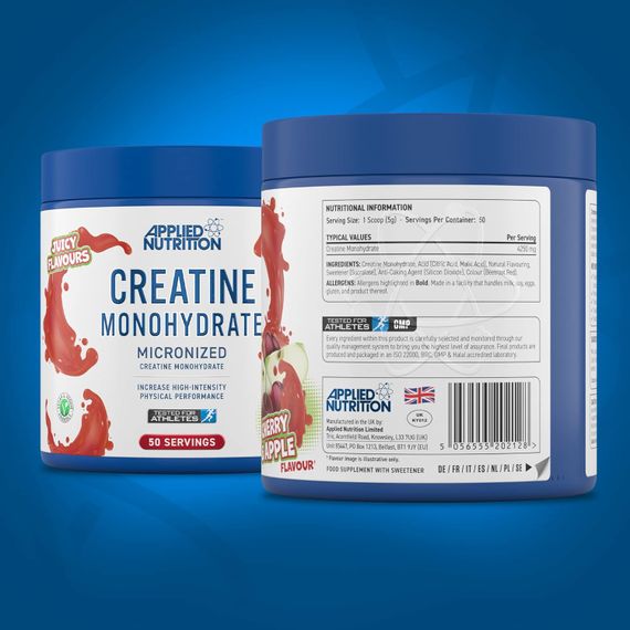 Креатин Applied Nutrition CREATINE 250G (CHERRY AND APPLE) | Зображення 1