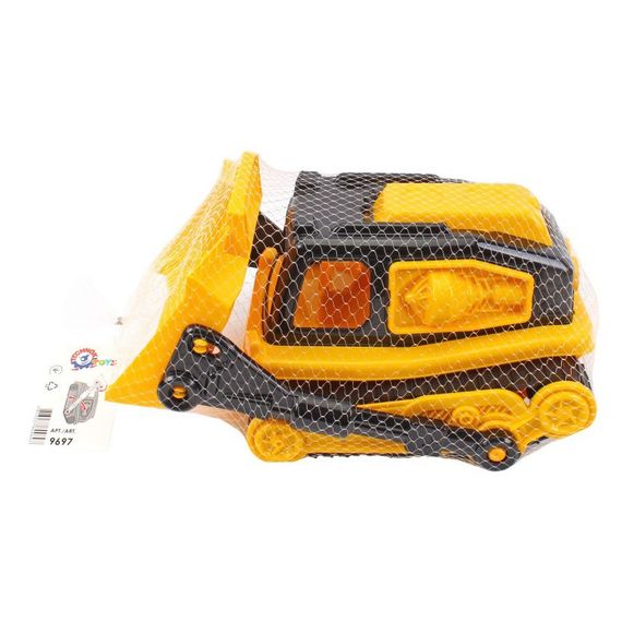 Детская игрушка Бульдозер 9697TXK желтый, большой | Зображення 4