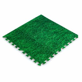 Підлога пазл - модульне підлогове покриття 600x600x10мм Зелена трава (МР4) SW-00000153