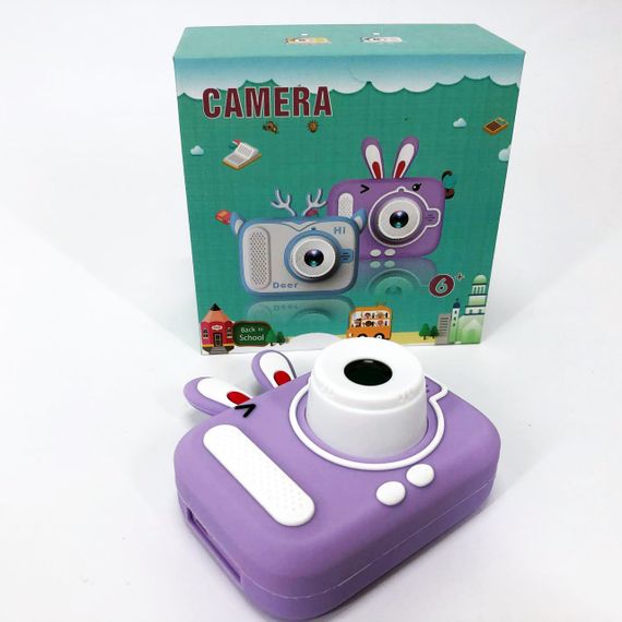 Детский цифровой фотоаппарат X900 Rabbit. Цвет: фиолетовый CI-72 | Зображення 5