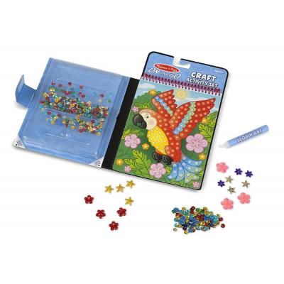 Набор для творчества Melissa&amp;Doug Мерцающая мозаика Животные (MD9438) | Зображення 1