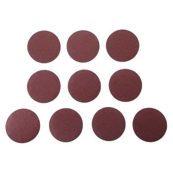 Круг наждачний самоклейний 125 мм, папір класу E, К60, 10 од. INTERTOOL BT-0556 | Зображення 3