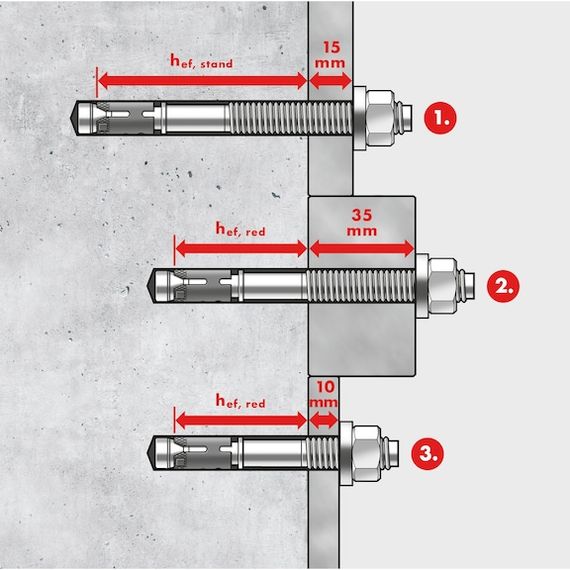 Анкер клиновий W-FAZ/S-K M12x85мм 10мм | Зображення 4