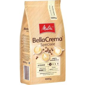 Кава в зернах Melitta BellaCrema Speciale 1кг Німеччина Арабіка Мелітта м'яка кава