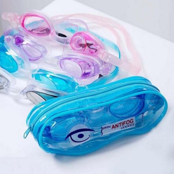 Окуляри для плавання Swim Goggles NE-PL-600-BG прозоро-сірі | Зображення 1