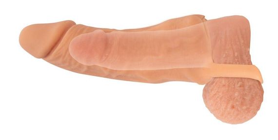 Мастурбатор і насадка з кільцем 2 в1 Sex Aura | Зображення 9