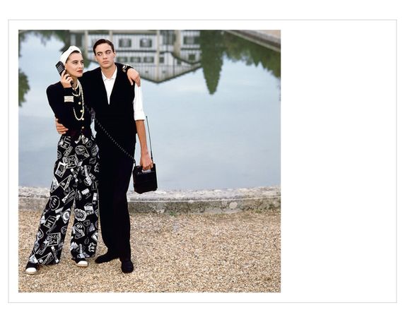 Книга-фотоальбом про моду та стиль, модний дім Шанель Chanel: The Karl Lagerfeld Campaigns. Patrick Mauriès | Зображення 7
