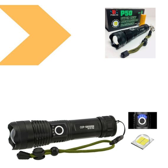 Ліхтар Police X71A-HP50 з індикацією заряду, zoom, ЗУ Type-C (47365-71_176) | Зображення 9