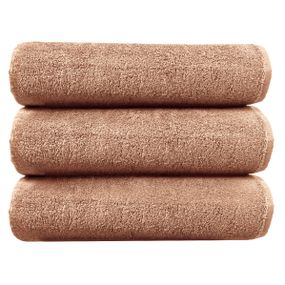Полотенце махровое с петелькой SoundSleep Delicat 50х90 см 500гм2 бежевое (94312935)