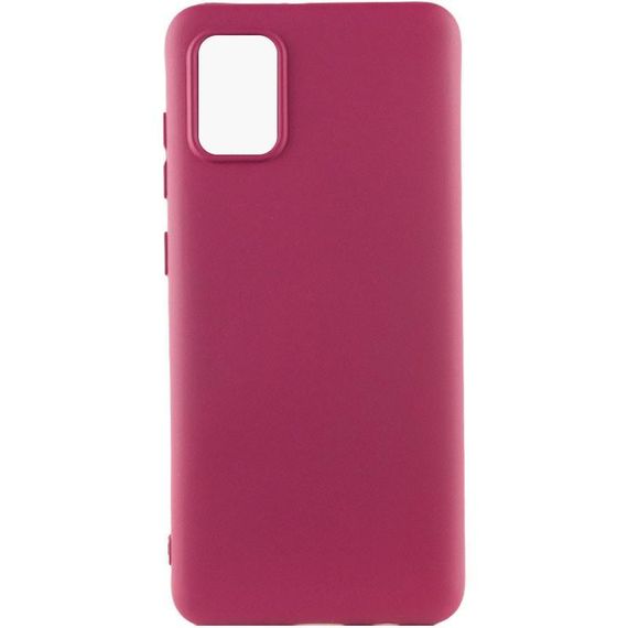 Чохол Silicone Cover Ummi Lakshmi (AA) для Samsung Galaxy A31 Бордовий / Marsala