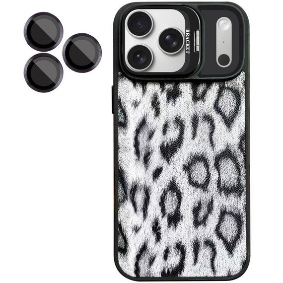Чохол TPU+PC Wild Leopard with MagSafe and Lens для Apple iPhone 17 Pro (6.3") Black | Зображення 2