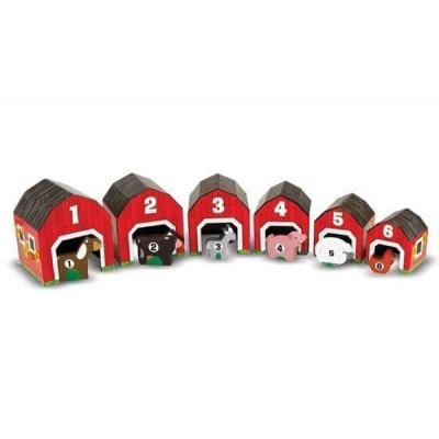 Розвиваюча іграшка Melissa&amp;Doug Набір блоків з тваринами (MD12434) | Зображення 2