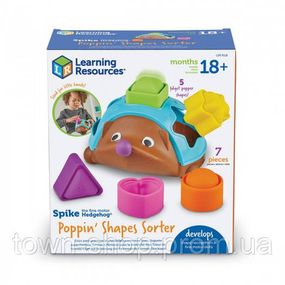 Обучающий игровой набор Learning Resources - Pop-IT Сортер Ежик