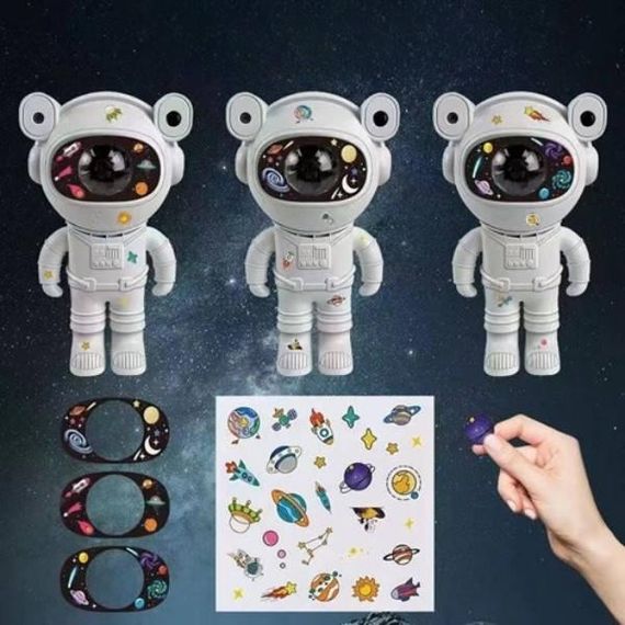 Астронавт з наклейками Bluetooth Speaker Night Light XL-731 Білий