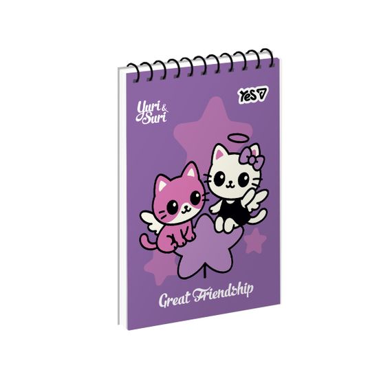 Зошит для записів А7 YES Magical Friendship 152538 80 аркушів