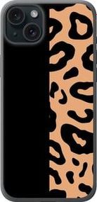 Чохол на iPhone 15 Plus Пляна леопарда із силікону FCh_007018