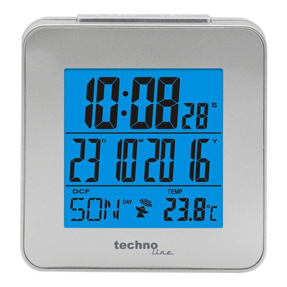Годинник настільний Technoline WT268 Silver (WT268) | Зображення 1