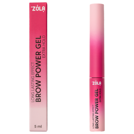 Гель для брів ZOLA Brow Power Gel long lasting Effect (5 ml)