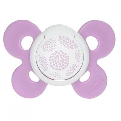 Пустышка Chicco Physio Comfort силиконовая от 6 до 16 месяцев розовая (74913.11.00.00) | Зображення 1