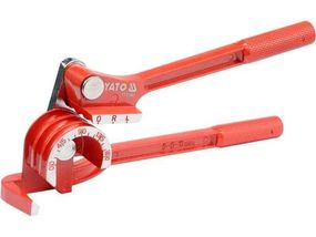 Трубогиб міні для 1/4", 5/16", 3/8" 0-180° трубогин YATO YT-21840