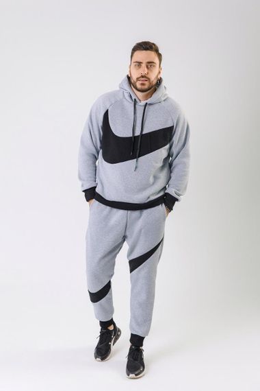 Чоловічий спортивний костюм Nike сірий | Зображення 4