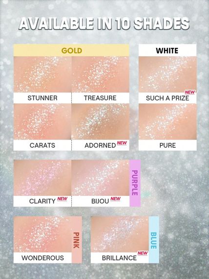 Тіні для очей Sheglam Enigma Sparkly Eyeshadow - Clarity (1.8 g) | Зображення 2