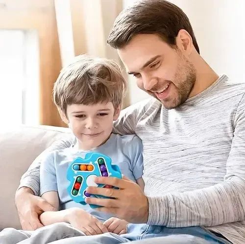 Детский развивающий вращающийся волшебный спинер, головоломка антистресс | Зображення 1