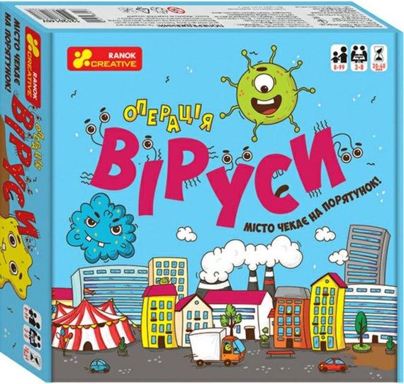 Настольная игра Операция "Вирусы"