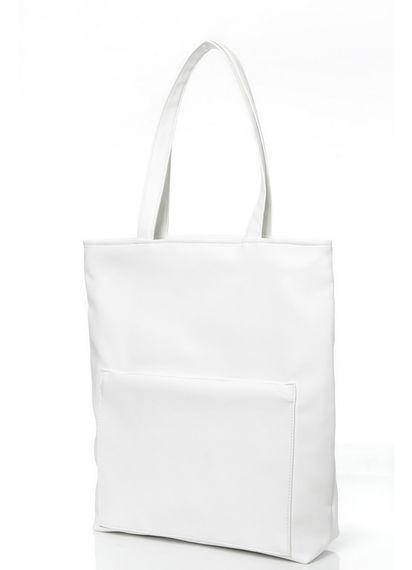 Сумка Sambag Shopper Tote SQN білий 41 х 30 х 10 см (93220008)