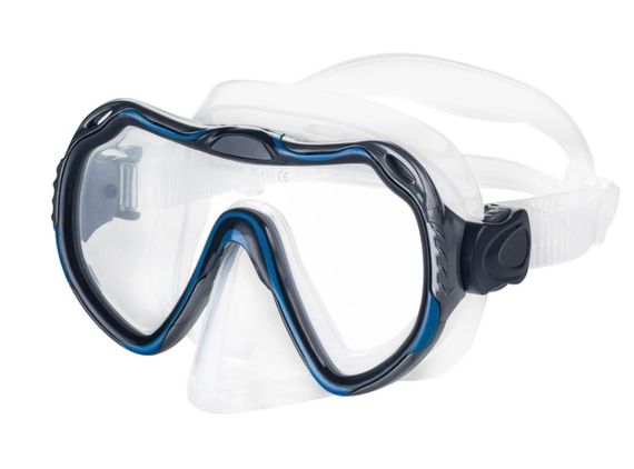 Набор маска и трубка Aqua Speed JAVA + ELBA 8205 синий OSFM 5908217682055 | Зображення 1