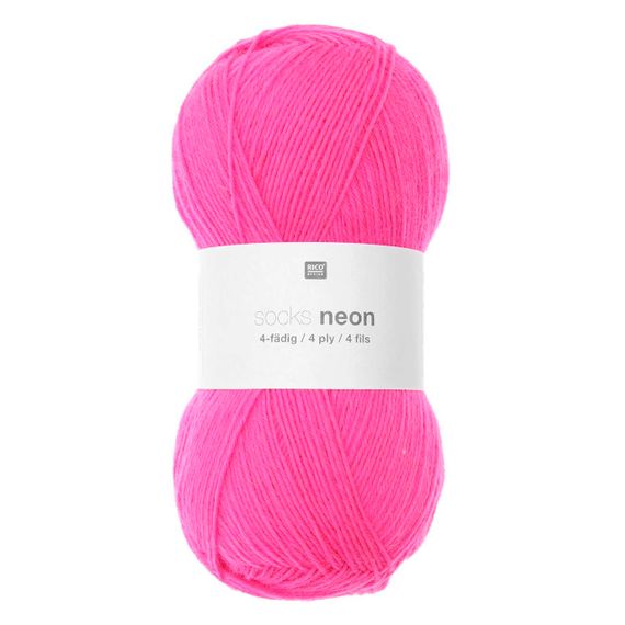 Шкарпеткова пряжа Rico Design Socks Neon, 002 | Зображення 1